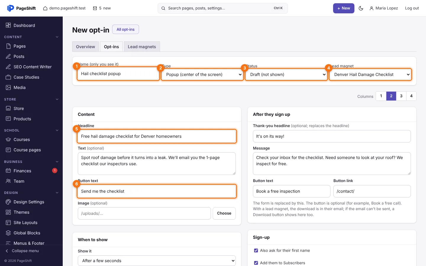 A new opt-in